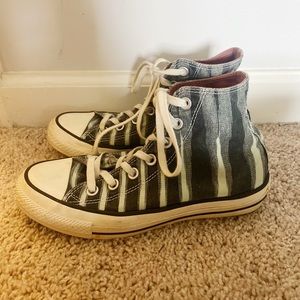 Custom Hightop Converse; very good condition!